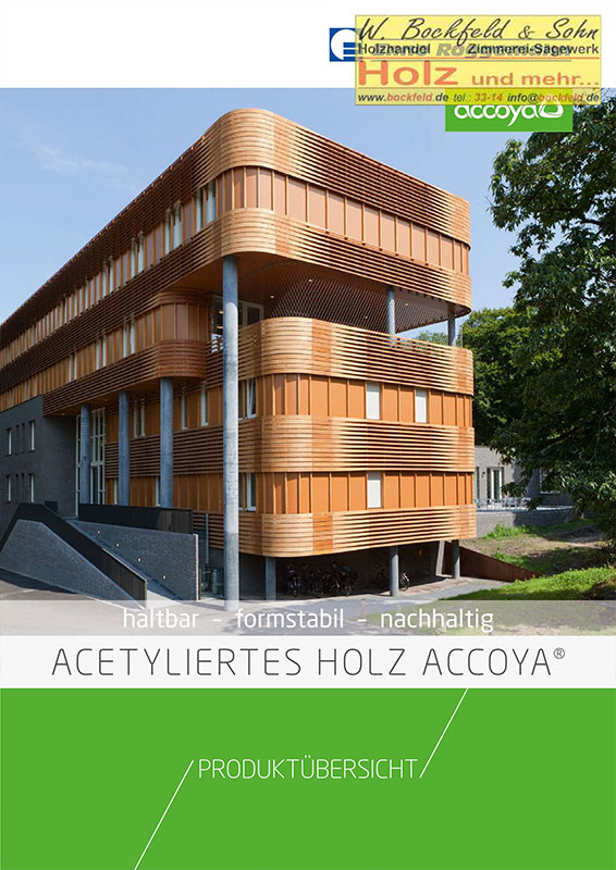 roggemann acetyliertes holz accoya - Kataloge