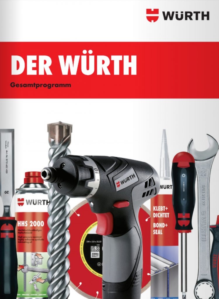 Würth Gesamtprogramm 750x1024 - Kataloge