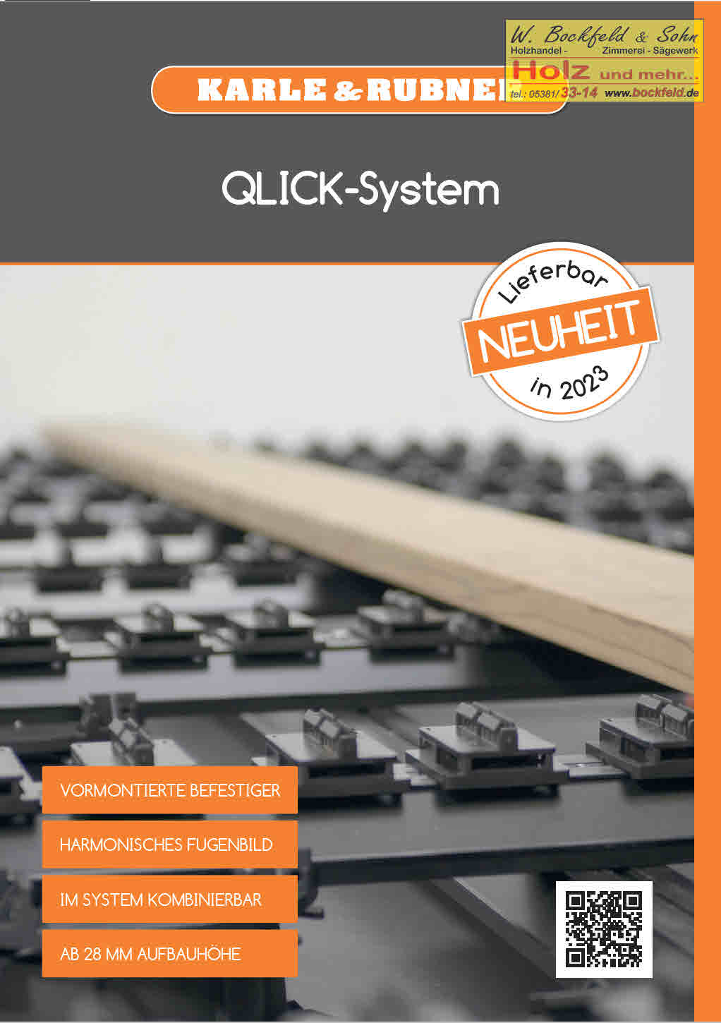 KR katalog QLICK Flyer seite1 - Kataloge