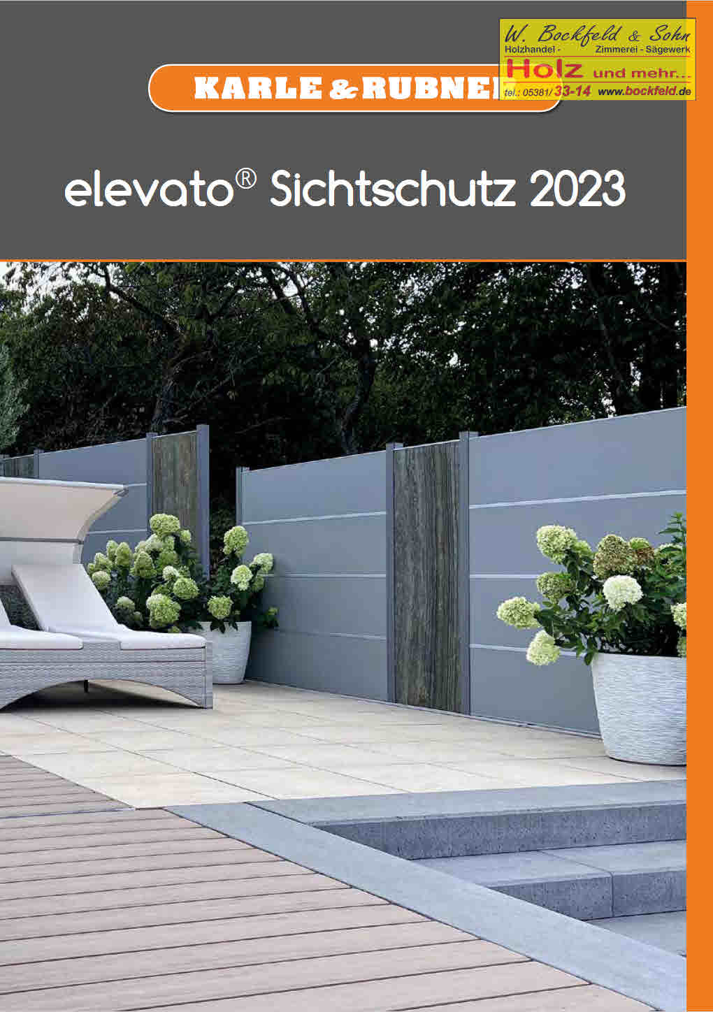 KR katalog online katalog sichtschutz 2023 seite1 - Kataloge