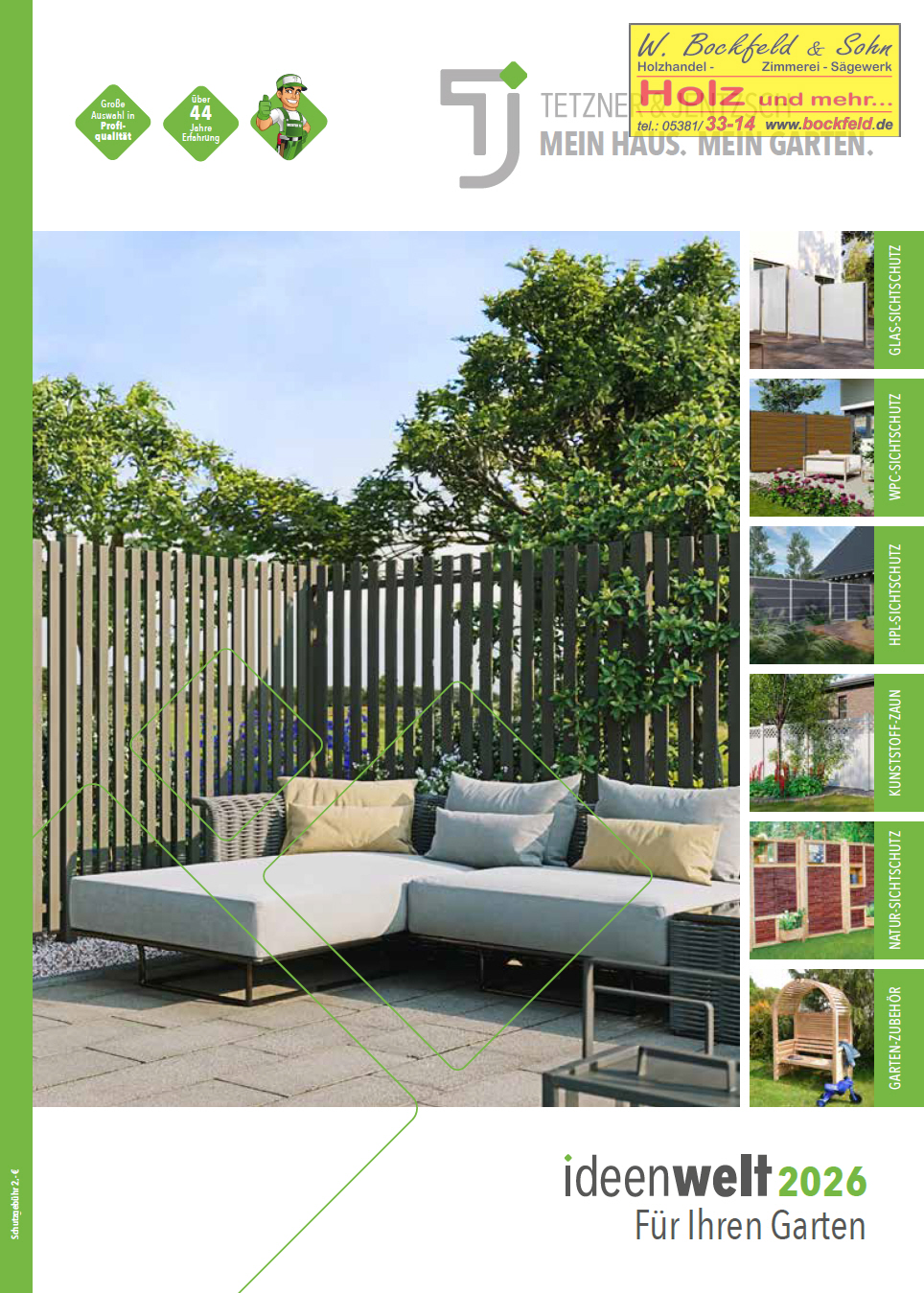 Kataloge TUJ Katalog Ideenwelt 2026 Garten LowRes wbs seite1 1 - Kataloge